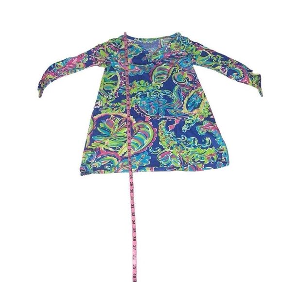 Lilly Pulitzer Girls Mini Palmetto Dress in Toucan Play size XL 12-14 X-Large - Picture 5 of 6